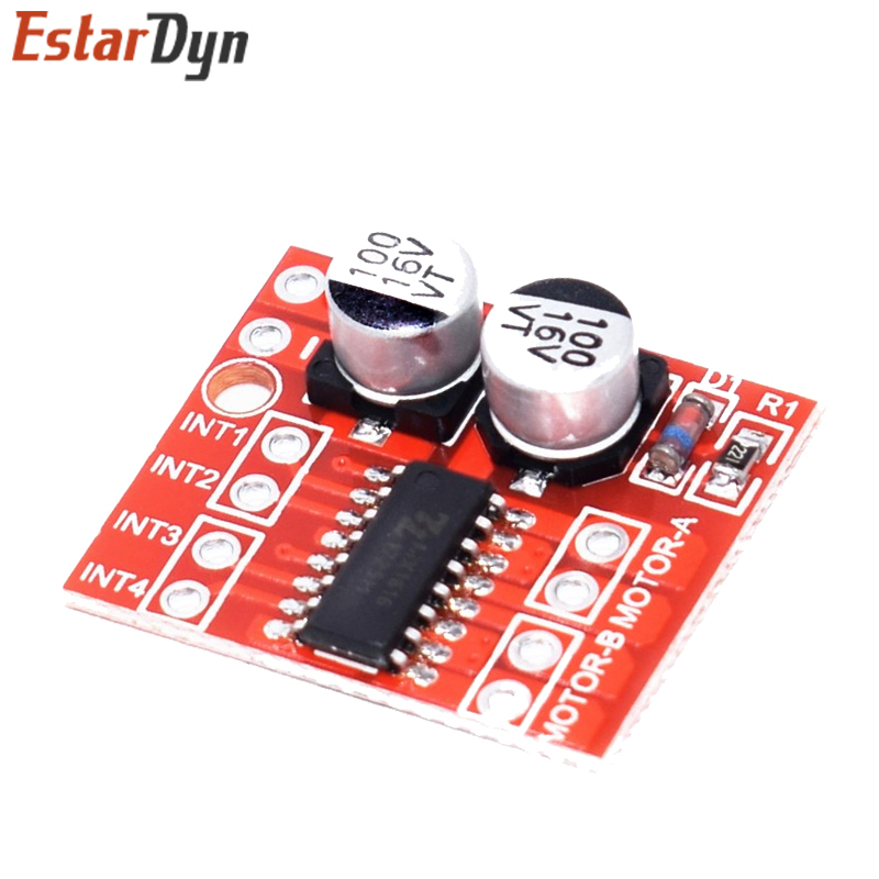 Motor Driver L298N - Estardyn 2 DC motor drive module