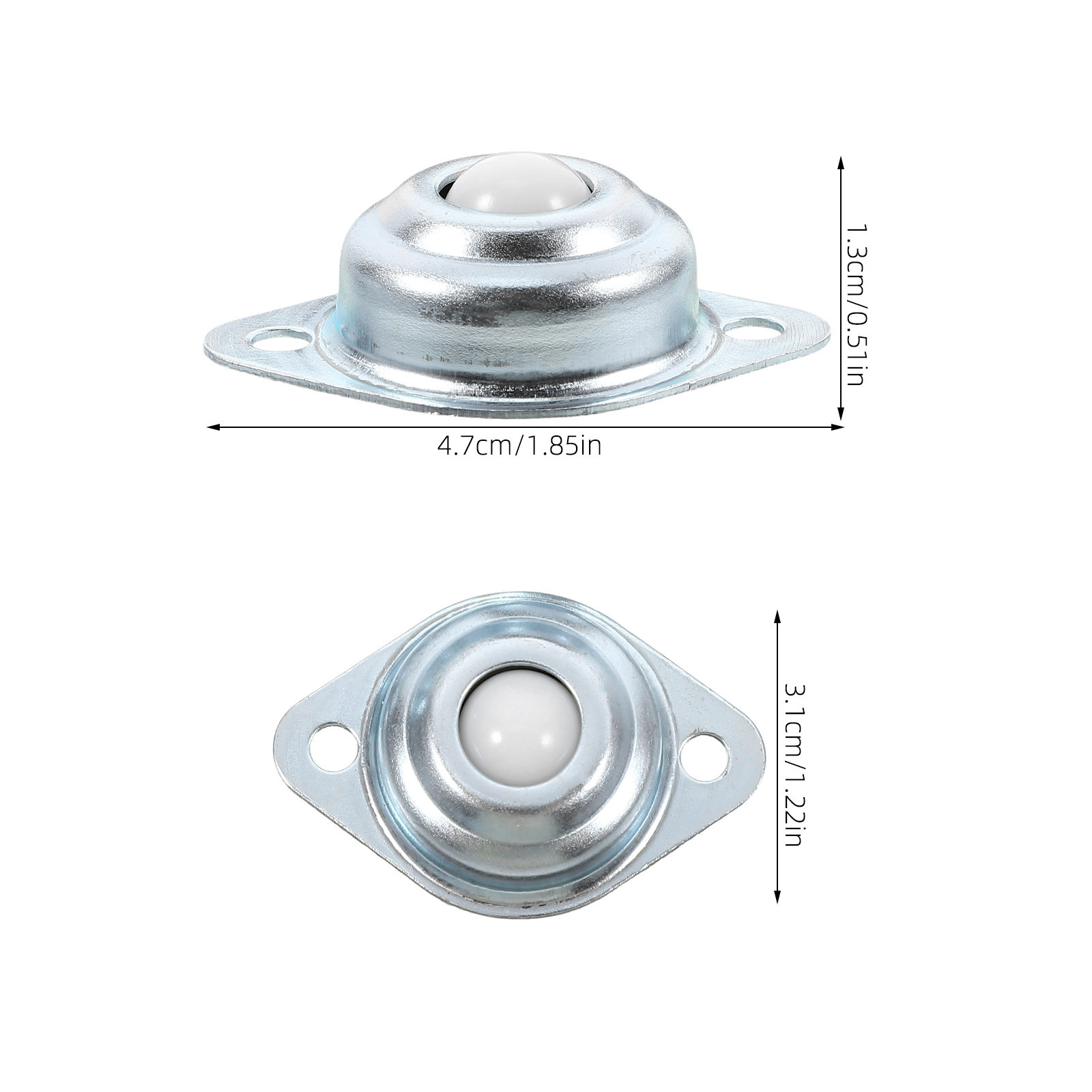 12Pcs Universal Ball Casters N - Caster Wheel 评论和价格
