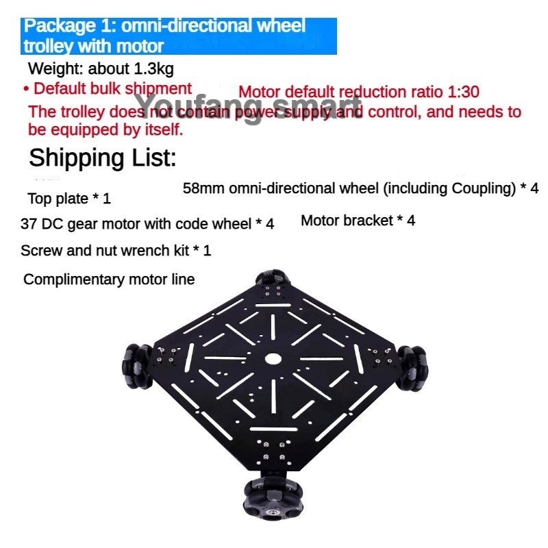 5kg Load ROS 4WD Omni Wheel Ro - Stm32 Robot 评论和价格