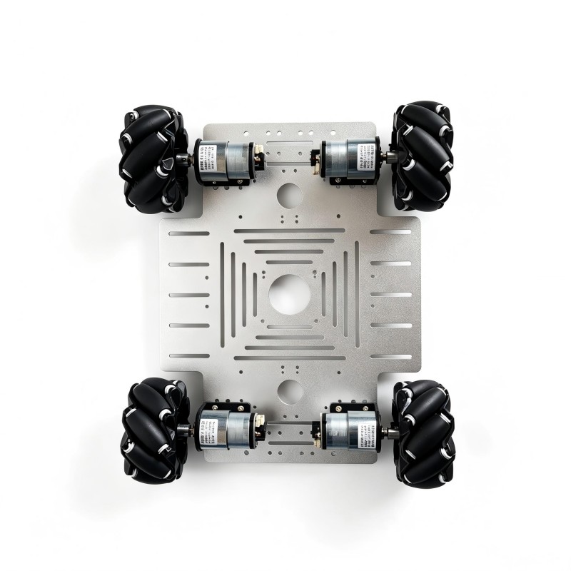 15Kg Load 4WD Mecanum Wheel Ro - Robot Arm Kit 评论和价格