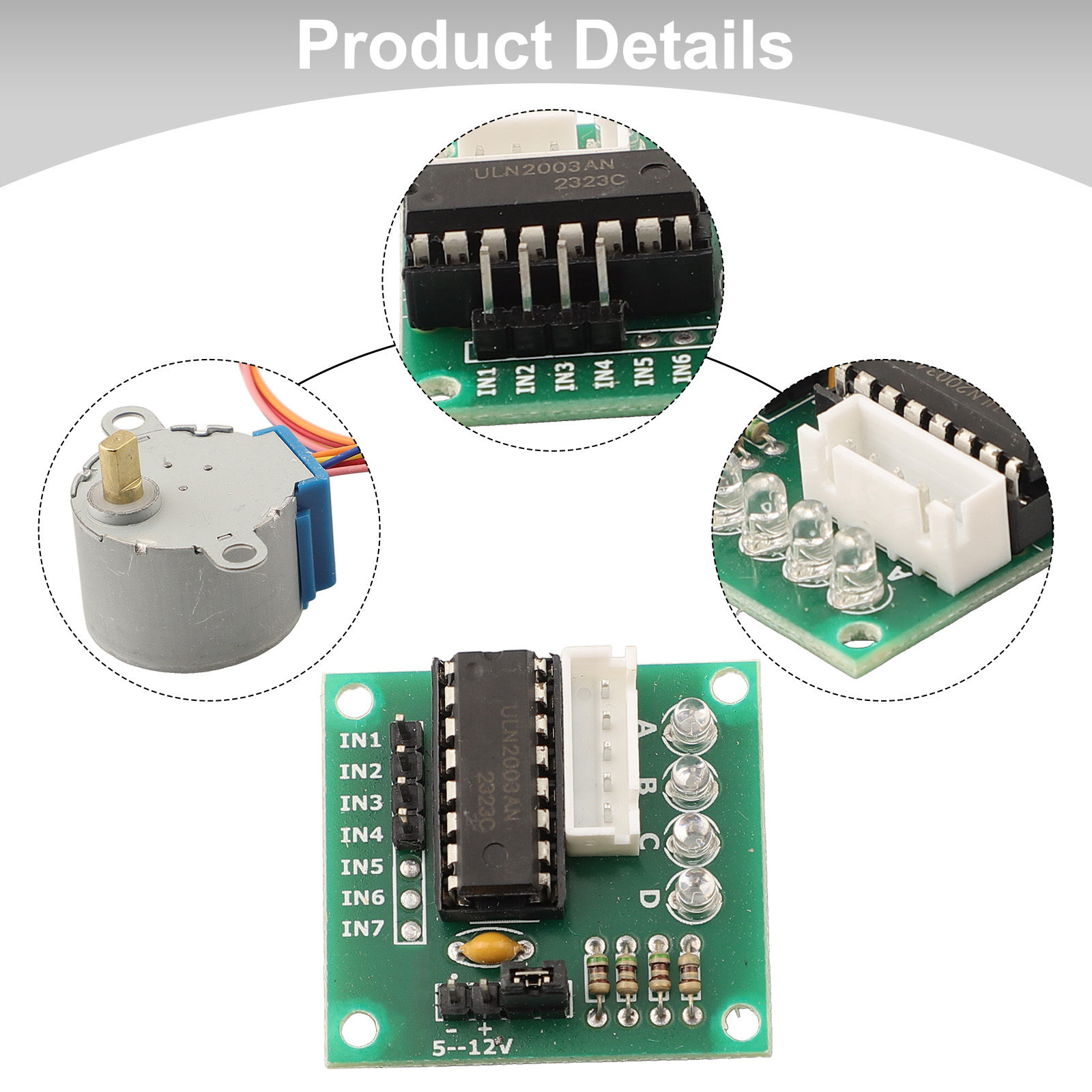 5V 4-Phase Stepper Motor 28BYJ - 28Byj-48 评论和价格