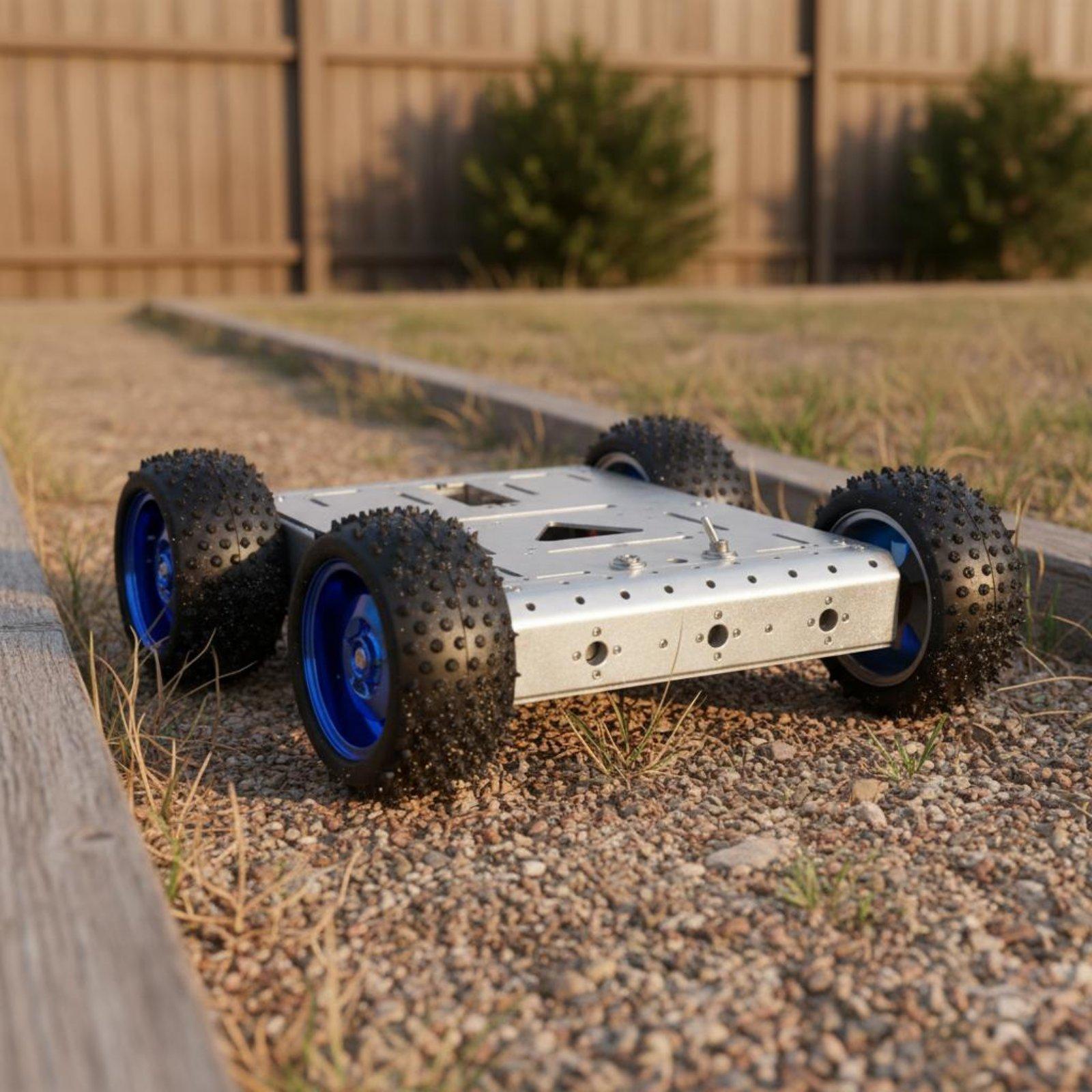 4WD Smart Car Chassis Stable 4 - Robot Wheel 评论和价格