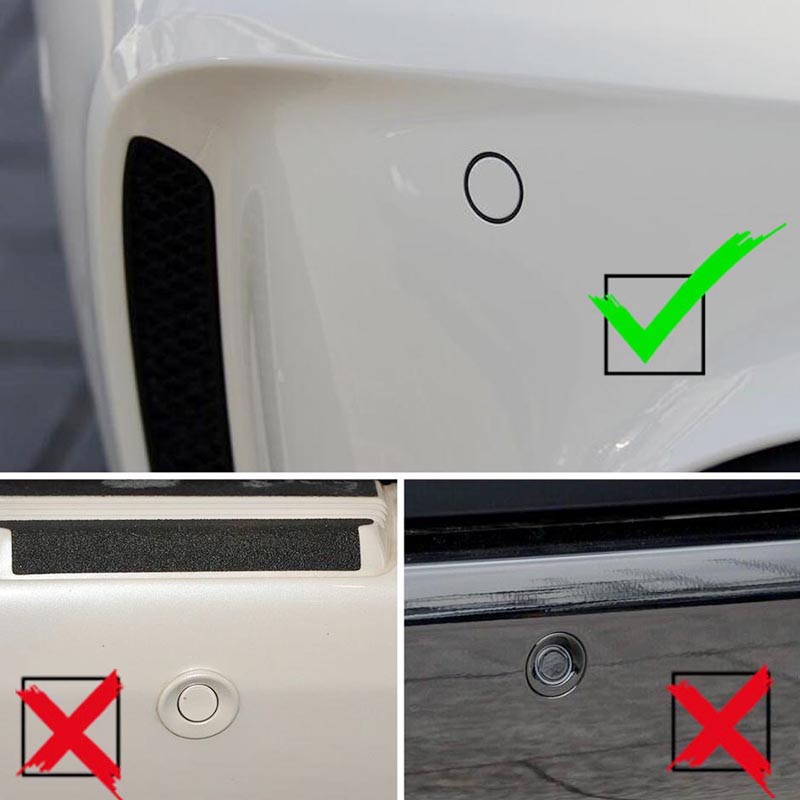QXNY Parktronic 4/6/8 Parking  - Ultrasonic Distance Sensor 评论和价格
