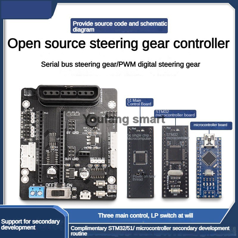 6 Channel PWM Servo and 4 Chan - Robot Arm Kit 评论和价格