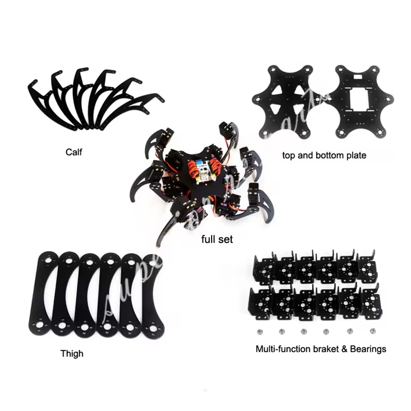 18 DOF Aluminium Hexapod Spide - Arduino Robot 评论和价格