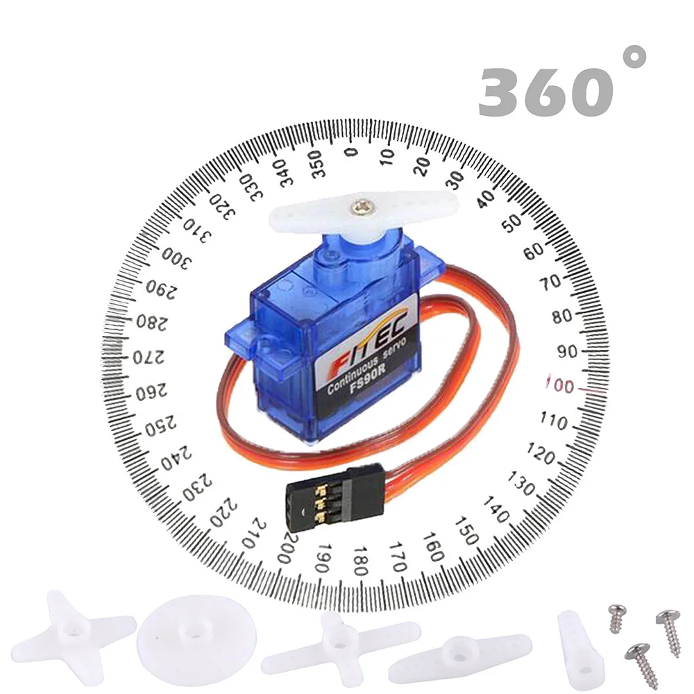 Feetech Mini FS90R Micro Servo - Arduino Robot 评论和价格