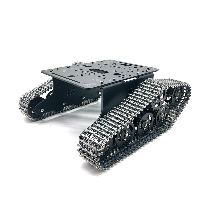 Metal 2WD Tank Chassis with Pl - Robot Arm Kit 评论和价格