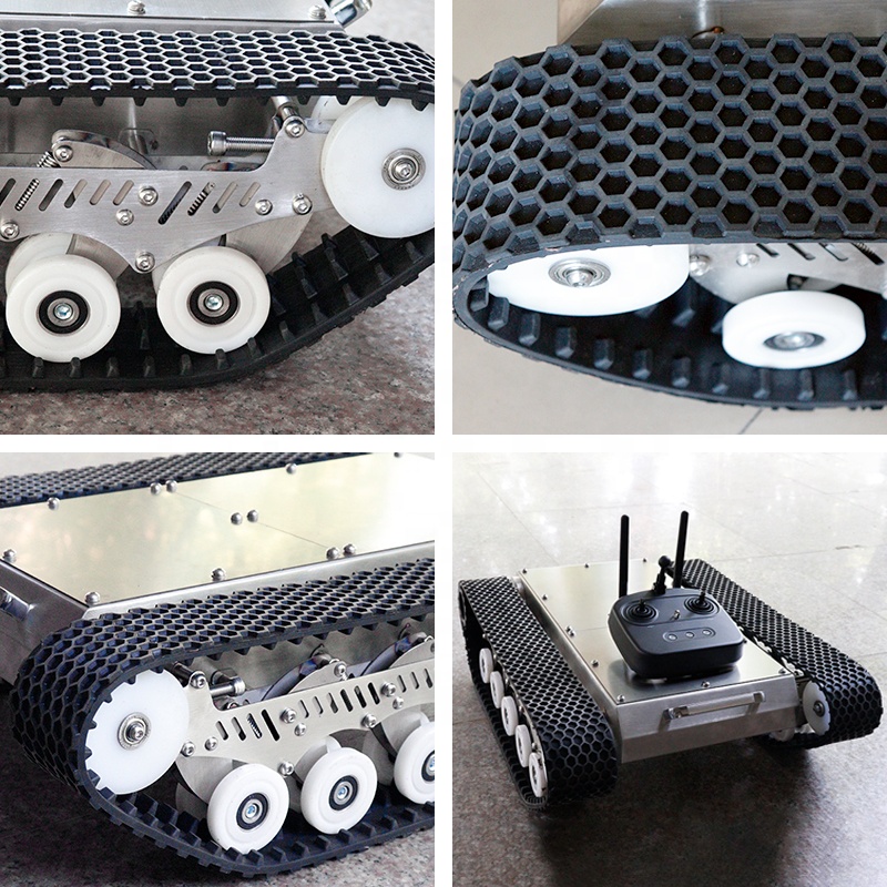 Rubber Track Robot Chassis Pla - Tracked Robot Chassis 评论和价格