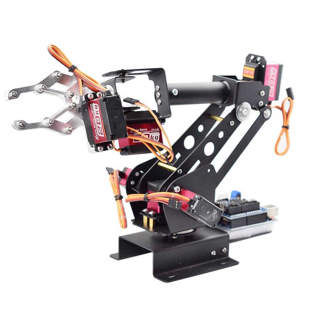 Ps2 Control 6 DOF Robotic Arm  - Robot Arm Kit 评论和价格