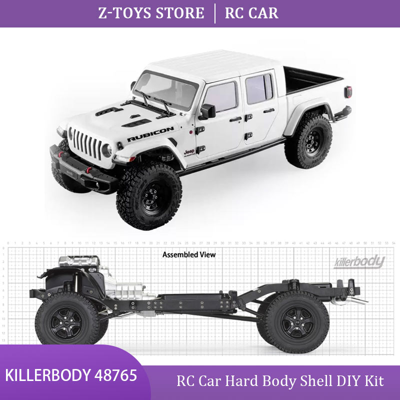 1/10 Killerbody 48765 RC Car H - Robot Car Kit 评论和价格