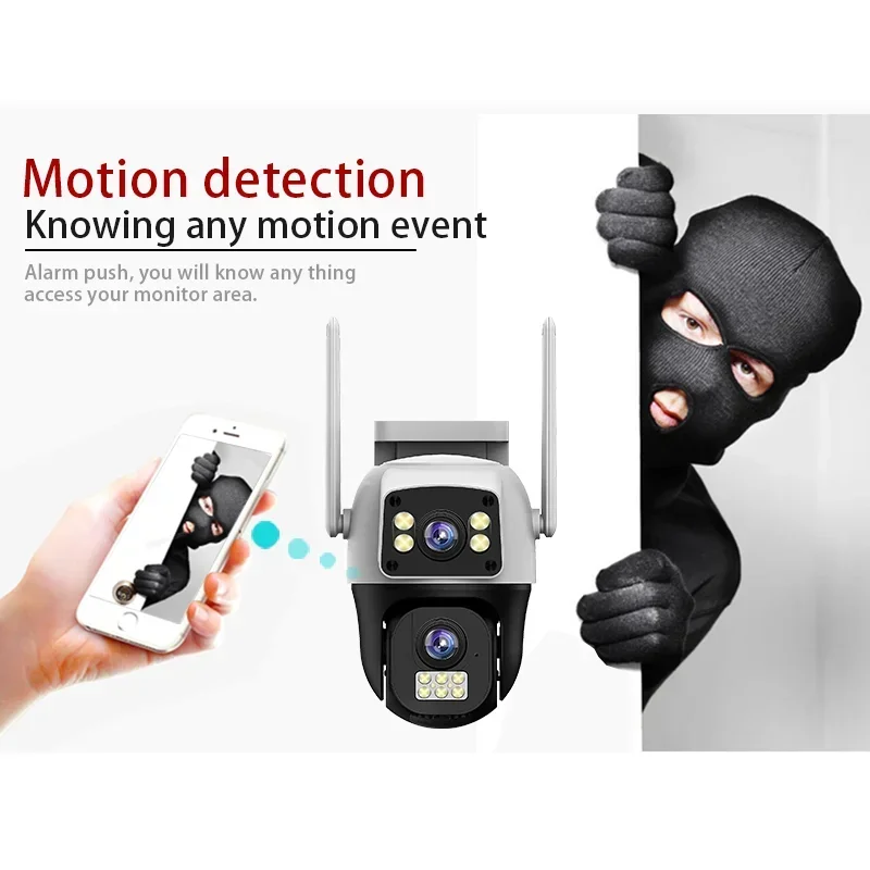 8MP 4K WIFI IP Camera PTZ Outd - Pan Tilt Bracket 评论和价格