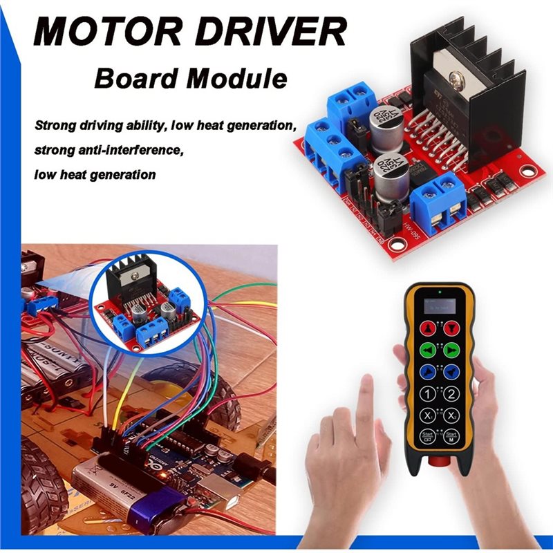 AEE7-4 Pcs L298N Motor Driver  - Motor Driver L298N 评论和价格