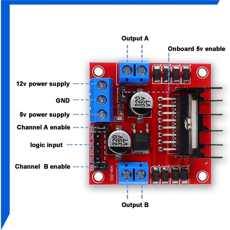 AEE7-4 Pcs L298N Motor Driver  - Motor Driver L298N 评论和价格