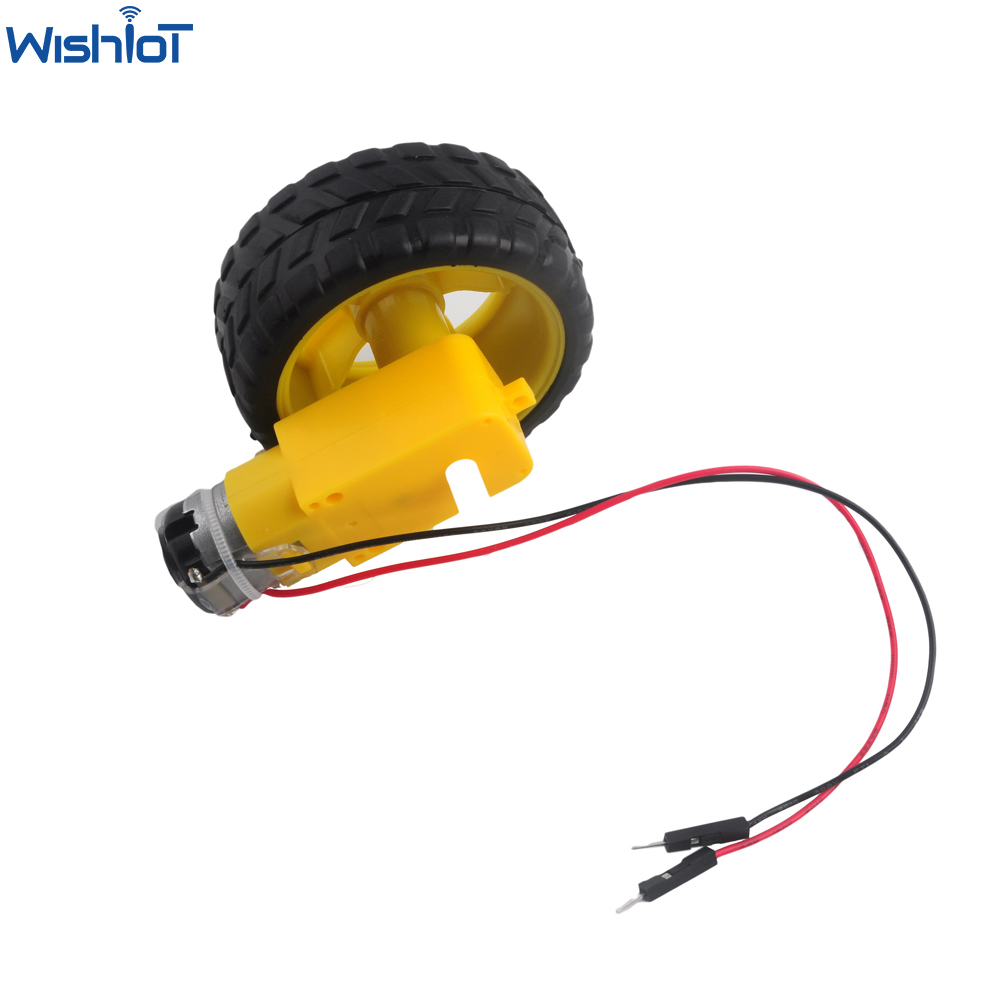 DC3-6V 1:48 Gearbox TT Motor D - Arduino Robot 评论和价格