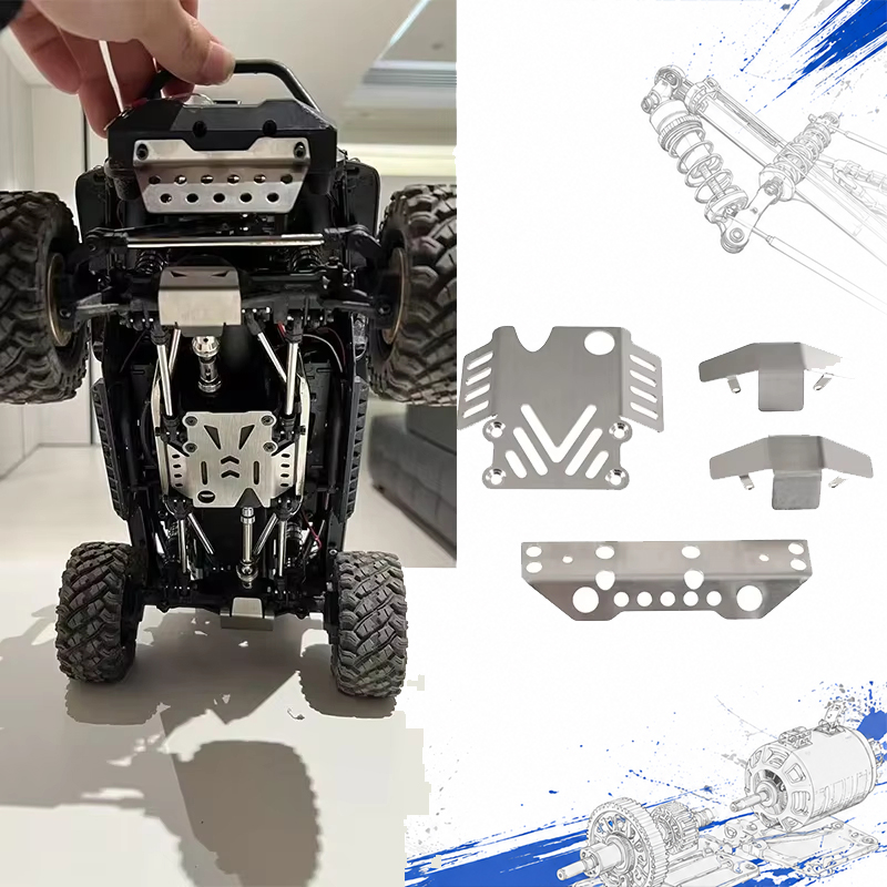 1/10 RC Crawler Stainless Stee - Robot Car Kit 评论和价格