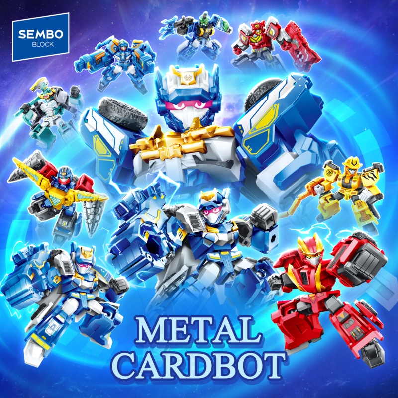 SEMBO BLOCK Creative Blind Box - Robot Kit 评论和价格