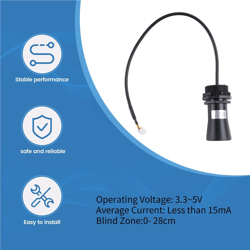 Hot sale High Accuracy Waterpr - Ultrasonic Distance Sensor 评论和价格