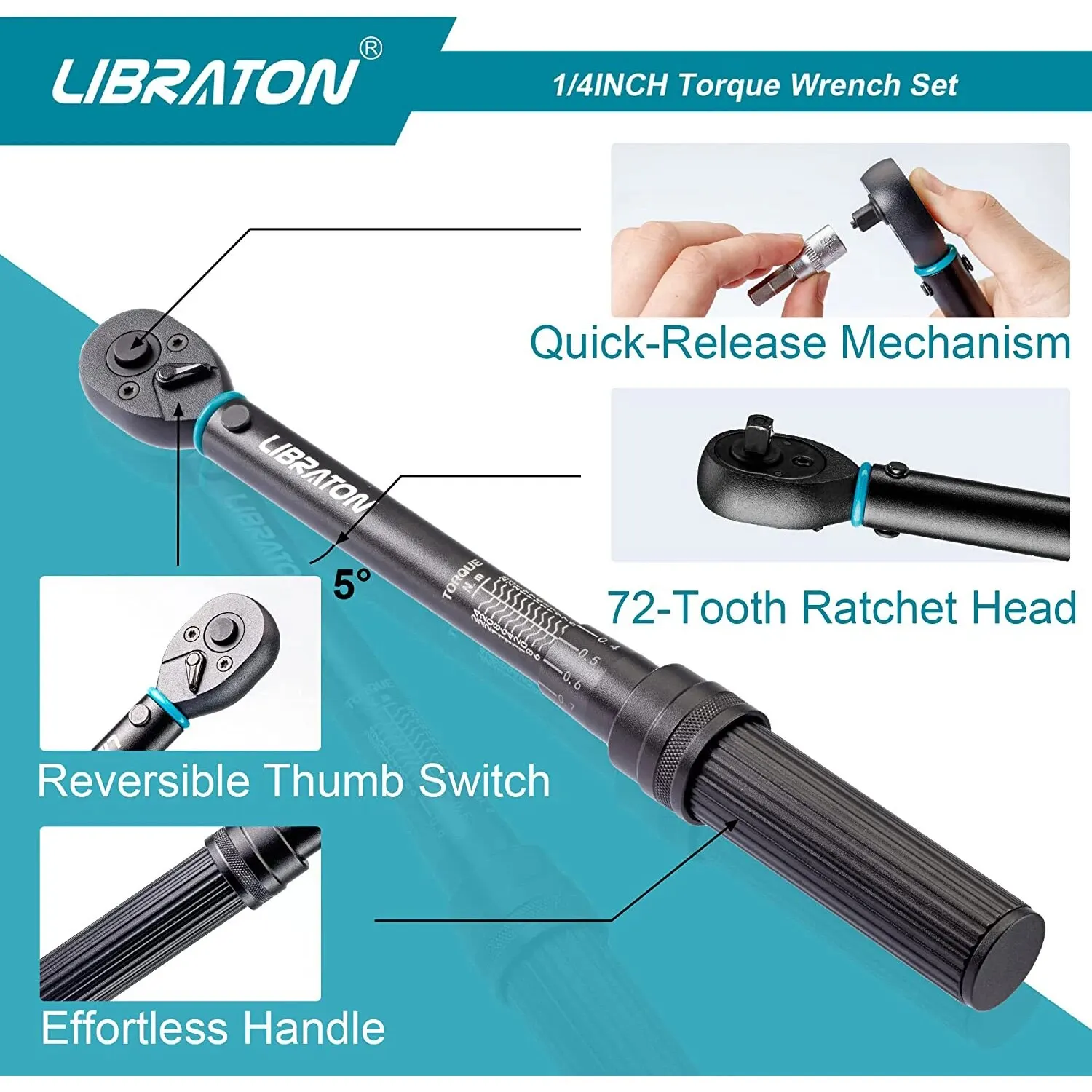 LIBRATON Bike Torque Wrench, 1 - Microbit 评论和价格