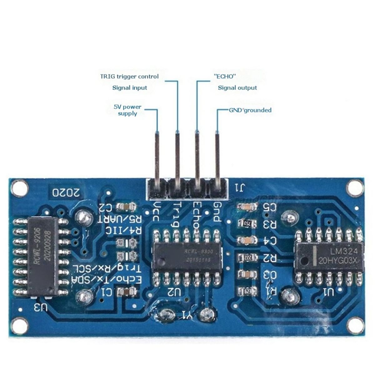 6PCS HC-SR04 Ultrasonic Sensor - Ultrasonic Distance Sensor 评论和价格