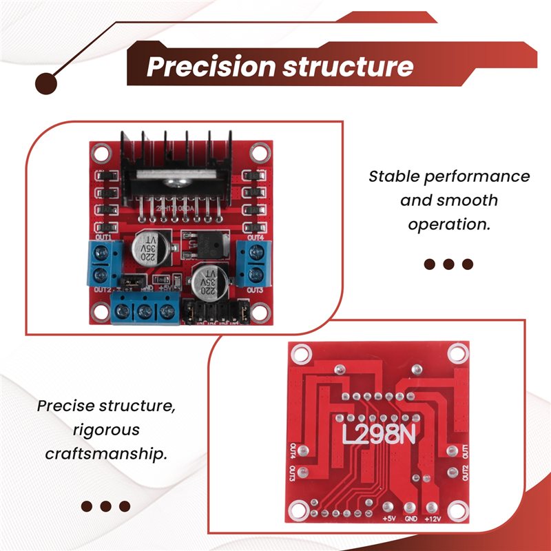 AED7-L298N Module Dual H-Bridg - Motor Driver L298N 评论和价格