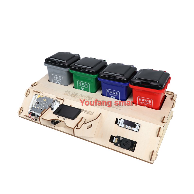 Waste Sorting Robot Kit AI Vis - Microbit 评论和价格